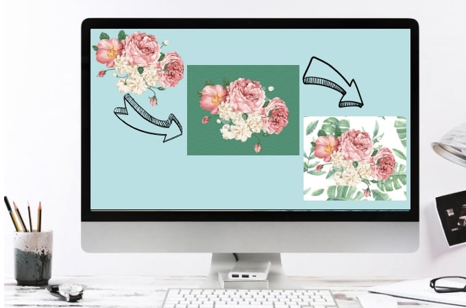 add background to photo