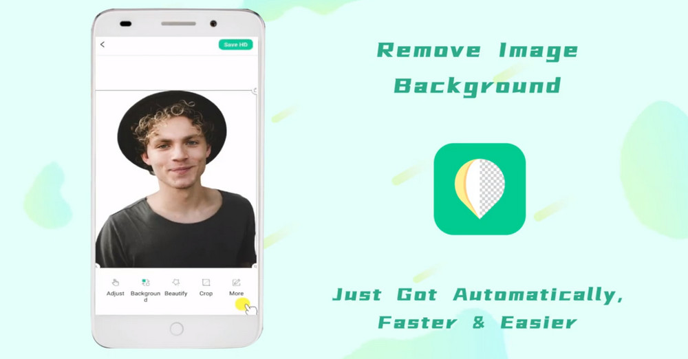 background eraser video image