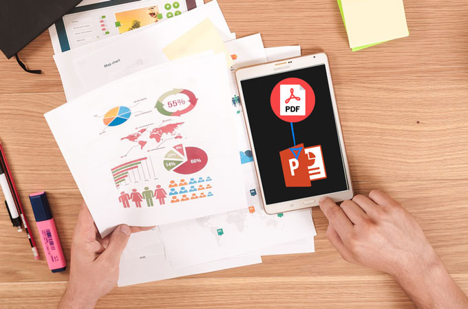 Convert PDF to PPT on Android