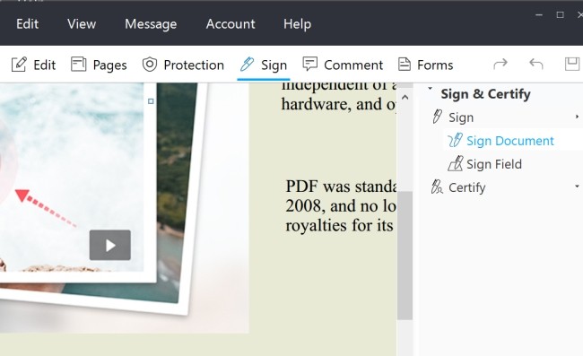 Add Digital Signature with ApowerPDF