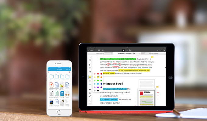 PDF editor for iPhone/iPad