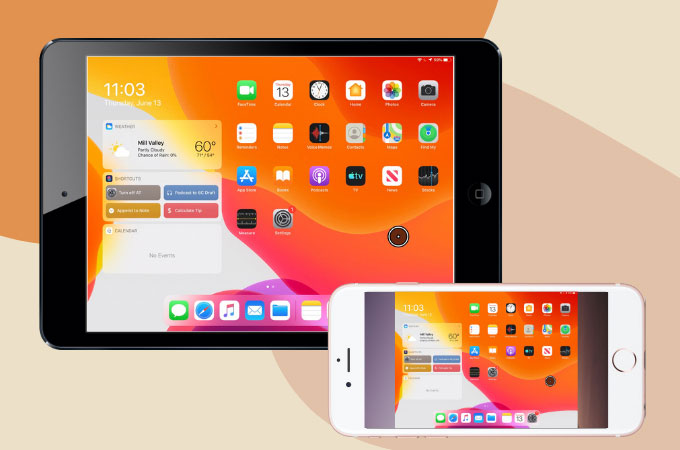 mirror ipad to iphone