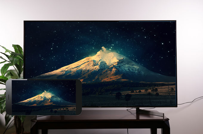 mirror android to sony tv