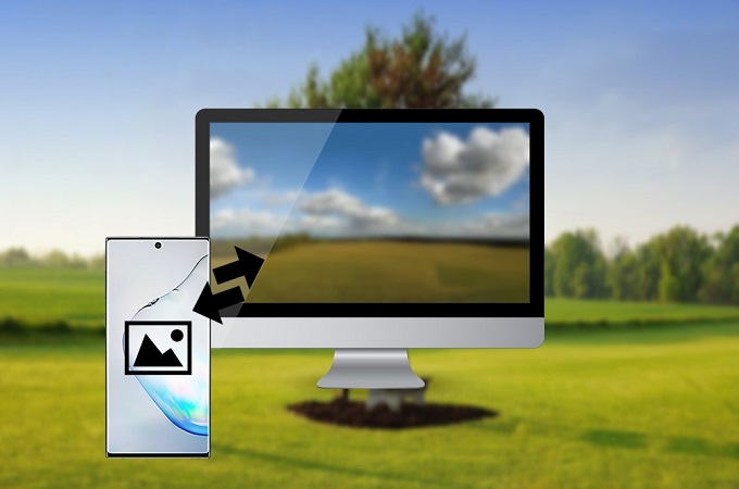 transfer photos from Samsung Galaxy Note 10 to PC