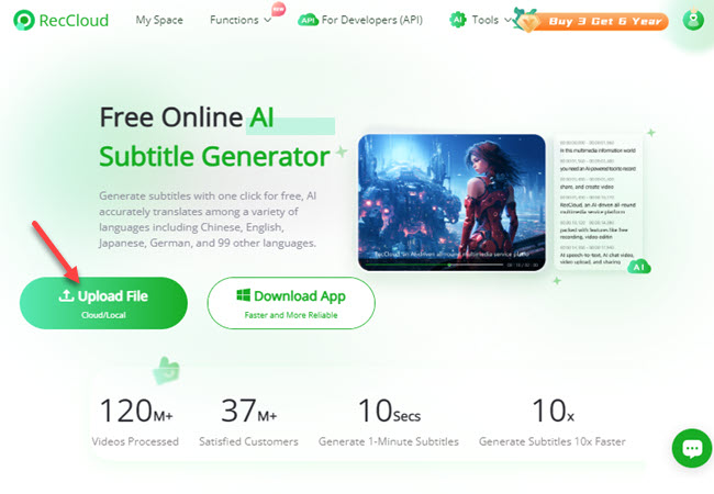 auto add subtitles to video free