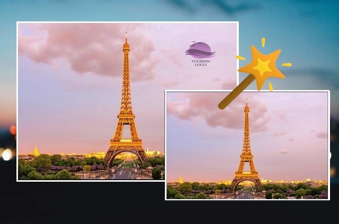 how to remove watermark from image