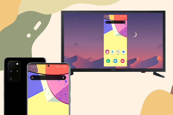 mirror samsung s20 to tv