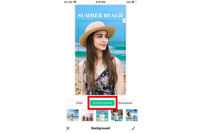 how to take beach photos apowersoft3