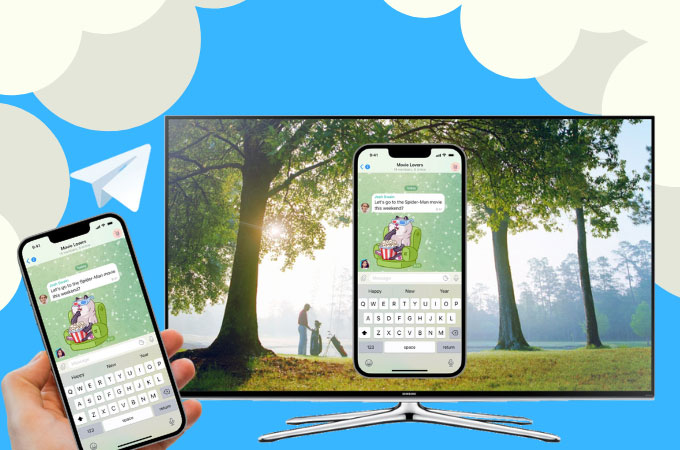 use telegram on tv