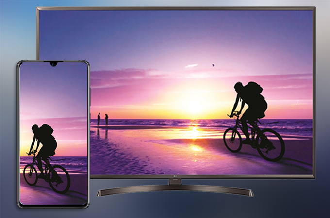 mirror huawei p30 onto tv using apowermirror